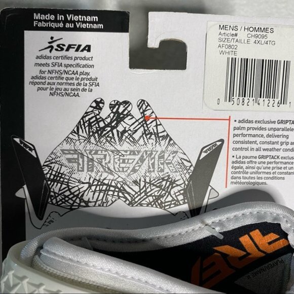 Adidas - Freak 3.0‎ Glove (CH9095) Size 4XL - Picture 4 of 6